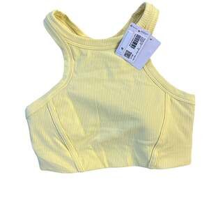 Lululemon Ribbed Nulu High-Neck Yoga Bra – color WASY  sz 8 NWT